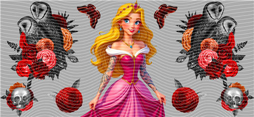 16oz Disney-D 3168